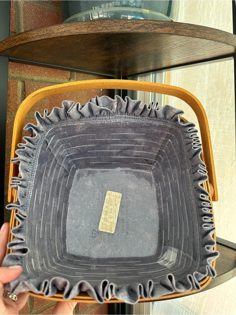 Longaberger branded woven